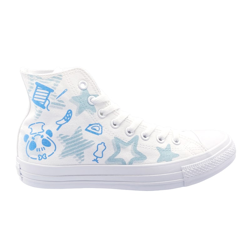 White atelier BY CONVERSE × ラブライブ！スーパースター!! ALL STAR COLORS R HI 唐可可