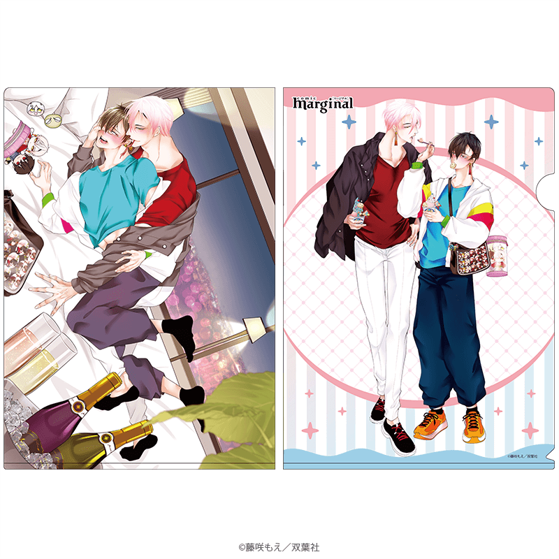 マージナル8周年フェア 腐男子召喚～異世界で神獣にハメられました～ クリアファイル 呉・景虎 デート＆デザートver. _pre