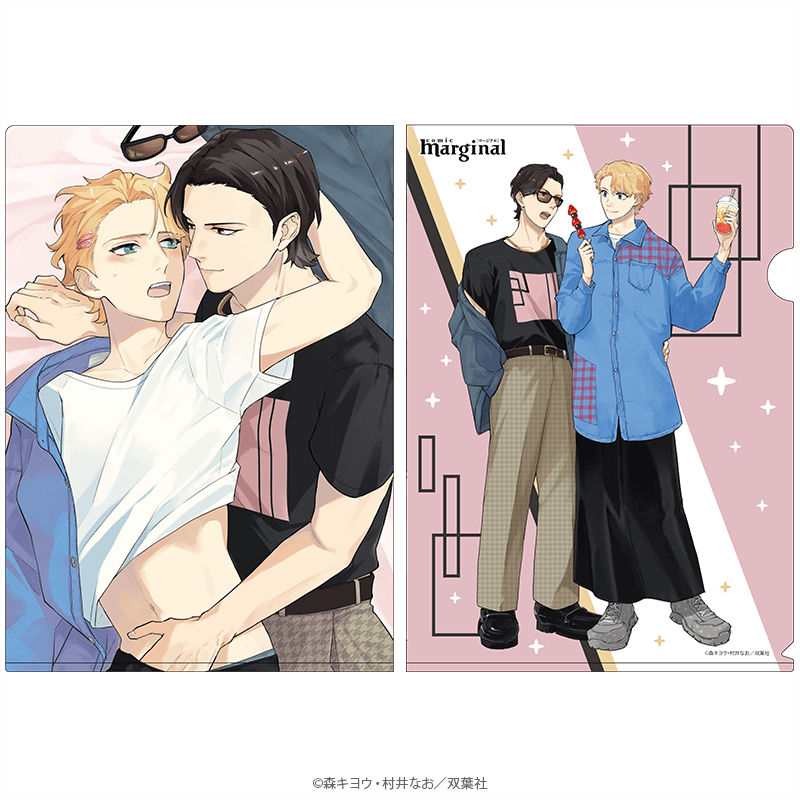 マージナル8周年フェア 乙女ゲームの悪役が、隠しキャラを恋人になんかするもんじゃない クリアファイル デート＆デザートver. _pre