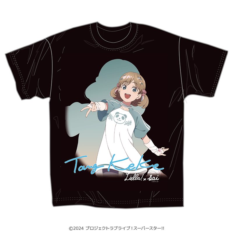 美容室sai×ラブライブ!スーパースター!! Tシャツ 唐 可可 _pre