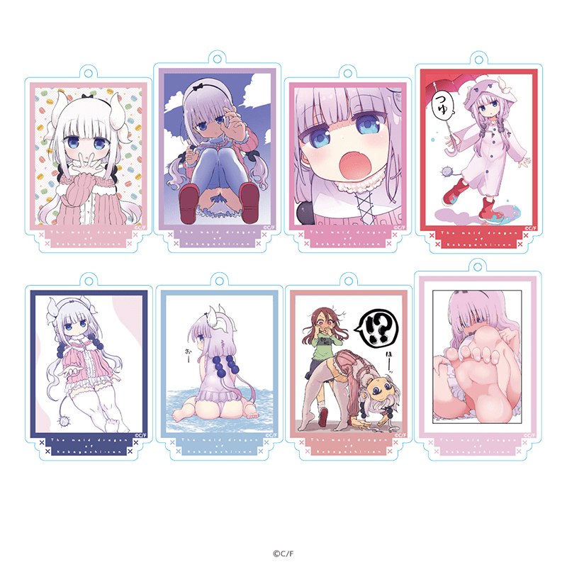 小林さんちのメイドラゴン アクリルキーホルダー カンナSNSイラストver.（全8種） _pre