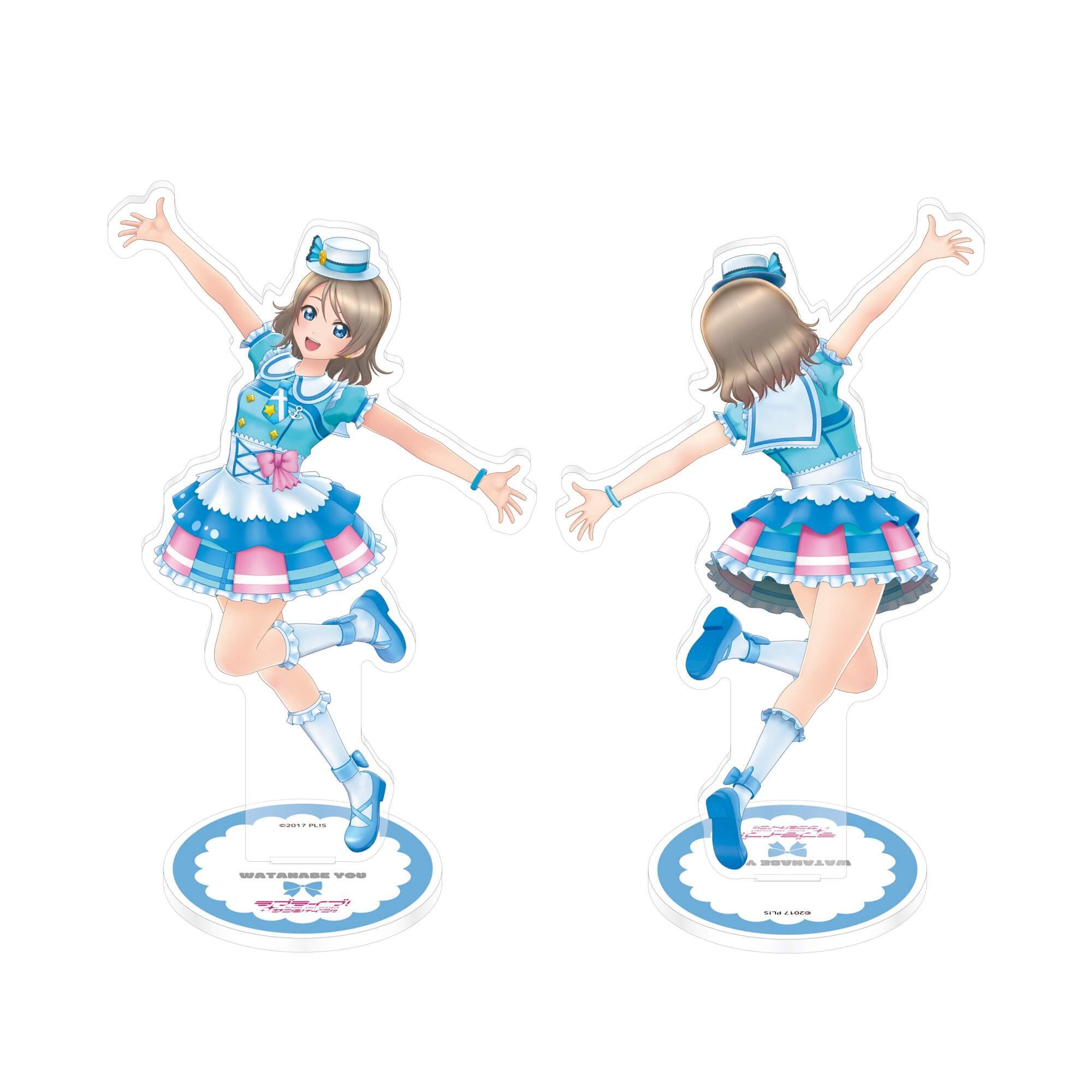 ラブライブ！サンシャイン!! 両面アクリルスタンド「君のこころは輝いてるかい？」 渡辺 曜 _pre