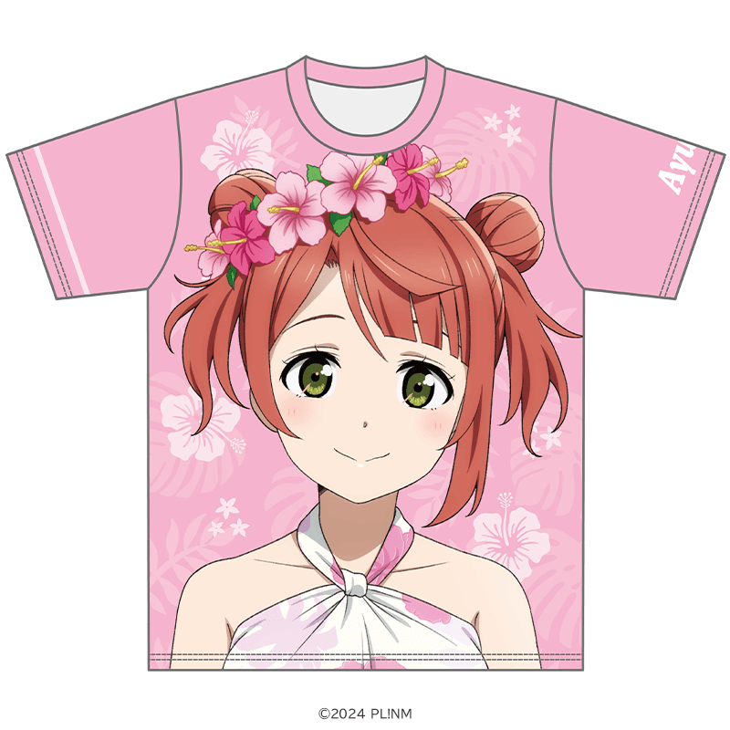 ラブライブ！虹ヶ咲学園スクールアイドル同好会 Tシャツ 上原 歩夢 かりゆしver. _pre