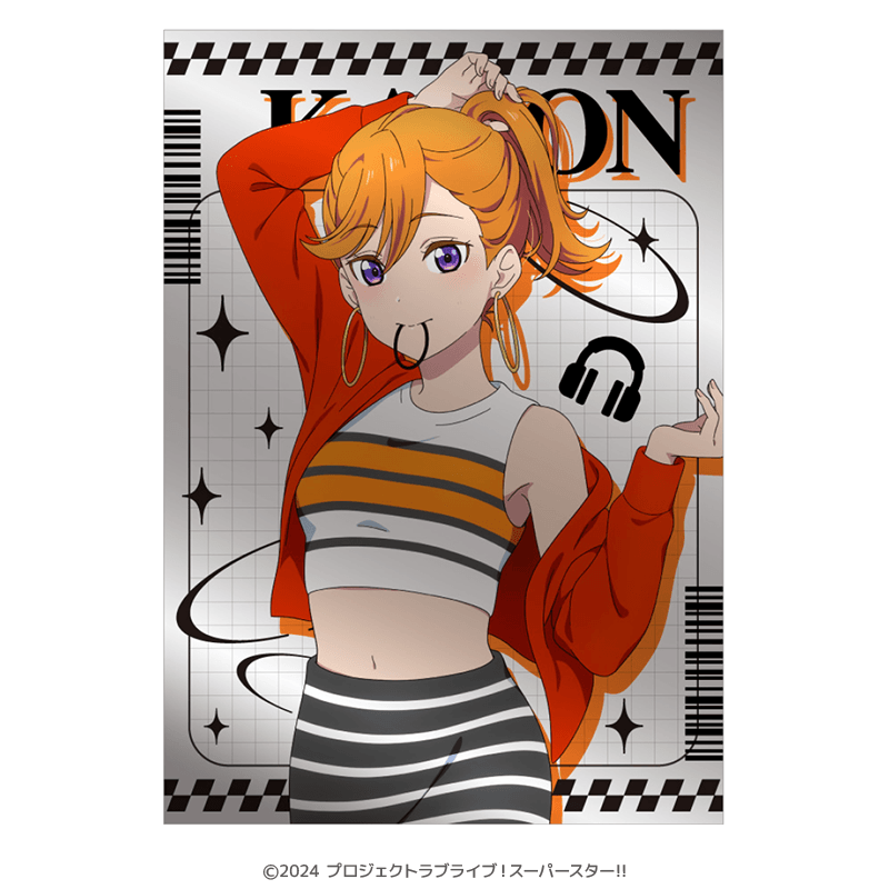 美容室sai×ラブライブ！スーパースター!! プレミアムメタルディスプレイ 澁谷かのん _pre