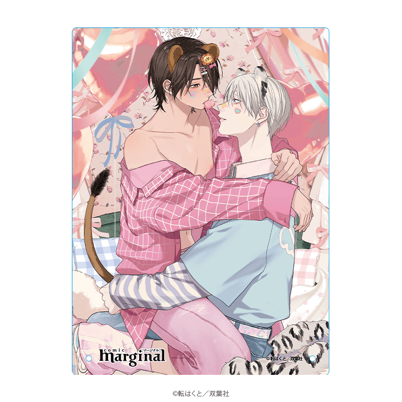 マージナル8周年フェア 愛しのしっぽちゃん アクリルプレート デザートver. _pre