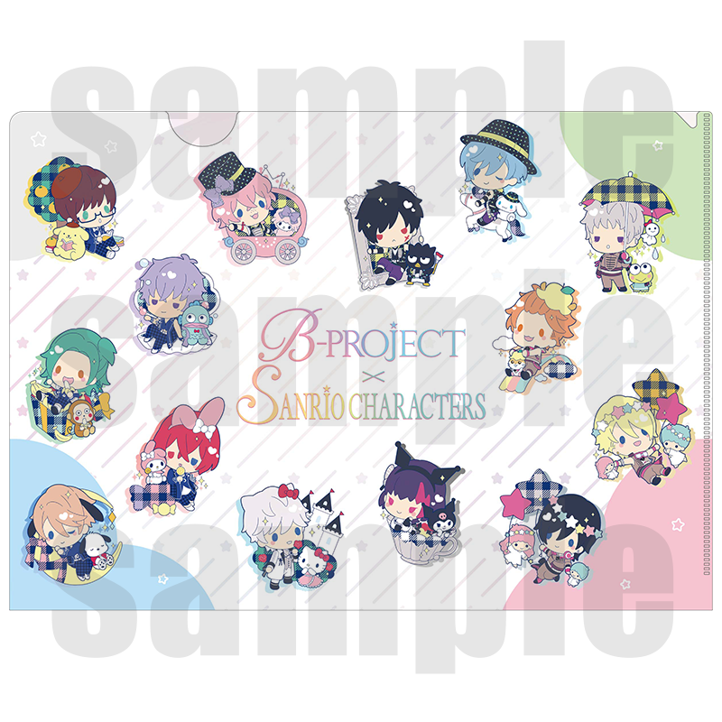 B Project サンリオキャラクターズ クリアファイル Premiumstore Jp プレミアムストア
