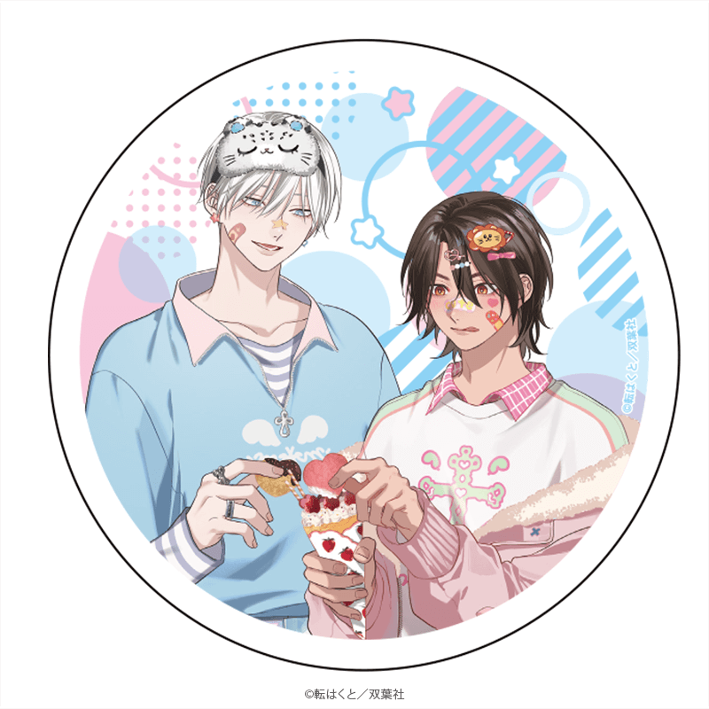 マージナル8周年フェア 愛しのしっぽちゃん 白雲石コースター デートver. _pre