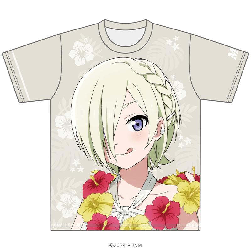 ラブライブ！虹ヶ咲学園スクールアイドル同好会 Tシャツ ミア・テイラー かりゆしver. _pre