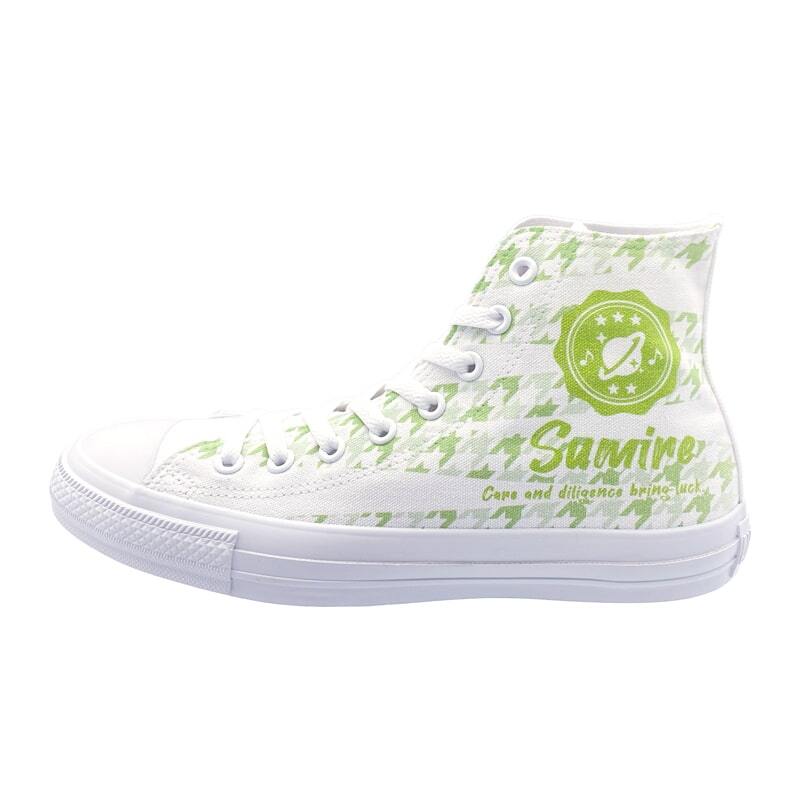 White atelier BY CONVERSE × ラブライブ！スーパースター!! ALL STAR COLORS R HI  平安名すみれ