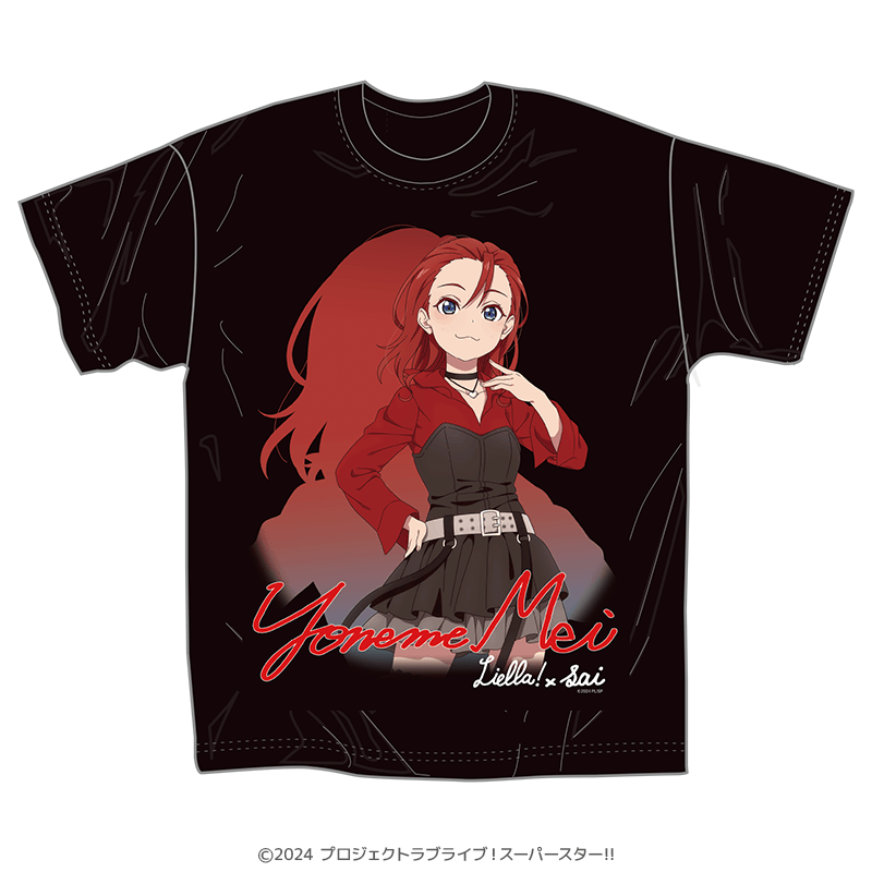 美容室sai×ラブライブ!スーパースター!! Tシャツ 米女メイ _pre