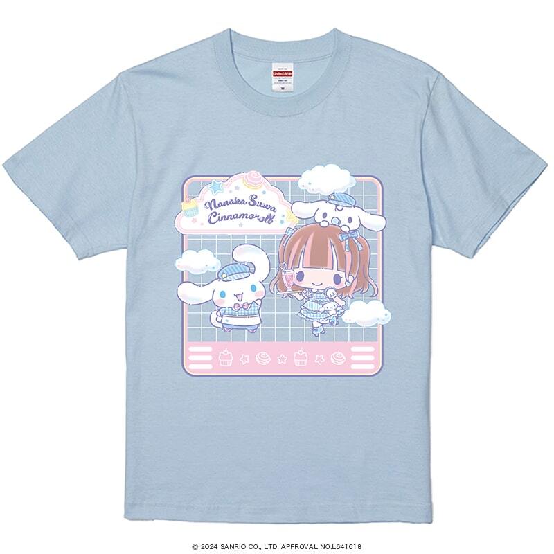 Nanaka Suwa ♡ Cinnamoroll Tシャツ アメリカンダイナーver. _pre