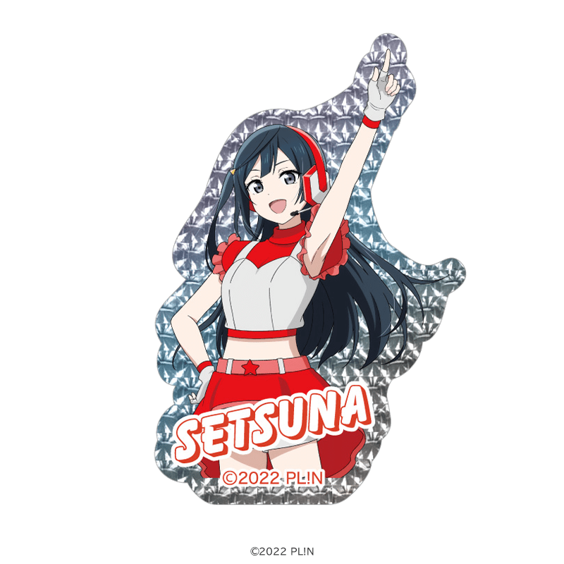 ラブライブ！虹ヶ咲学園スクールアイドル同好会 ホログラムステッカー 優木せつ菜 スペースパトロールver. _pre