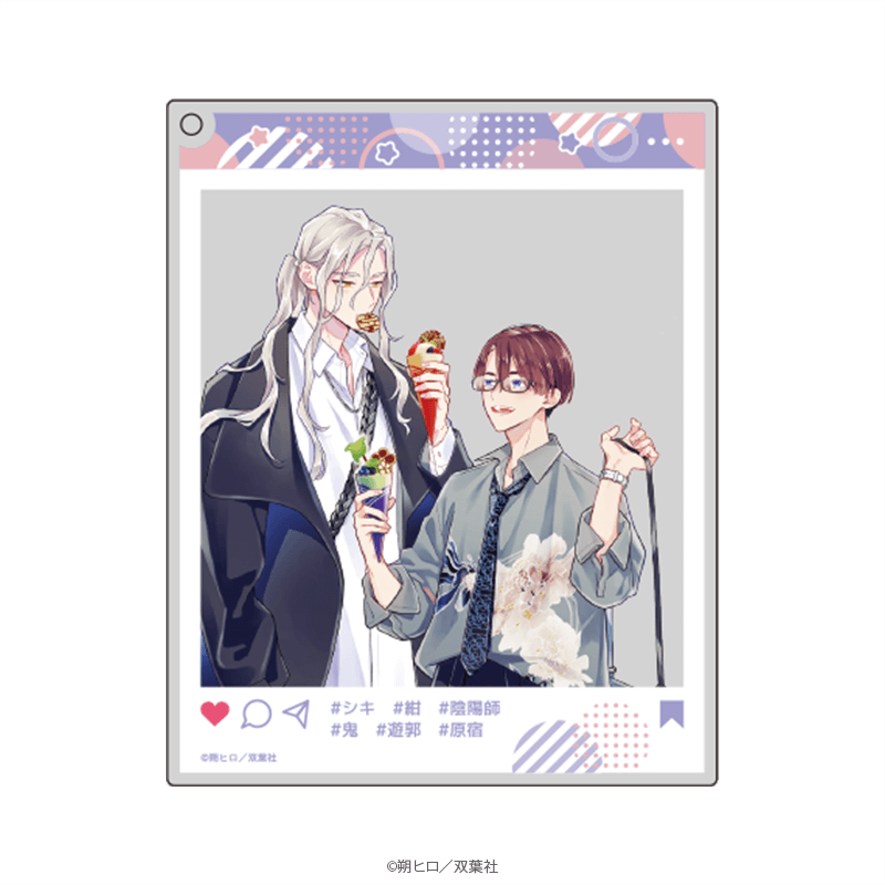 マージナル8周年フェア 羅城恋月夜 おでかけアクリルキーホルダー デートver. _pre