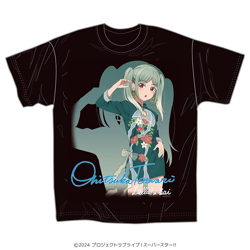 美容室sai×ラブライブ!スーパースター!! Tシャツ 鬼塚冬毬 _pre