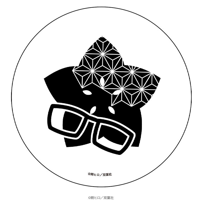 マージナル8周年フェア 羅城恋月夜 白雲石コースター 紺 モチーフアイコンver. _pre