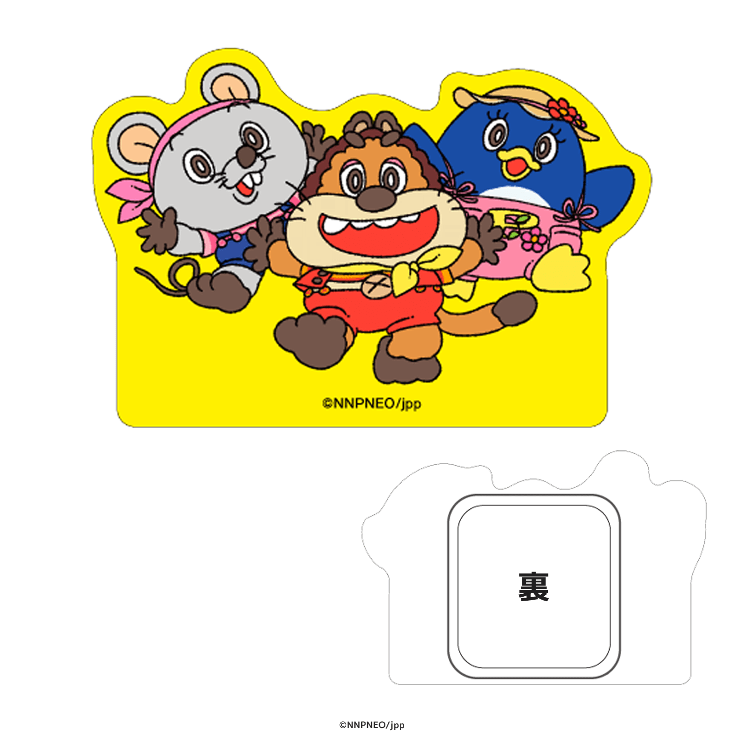 にこにこ・ぷん NEO アクリルメモクリップ _pre