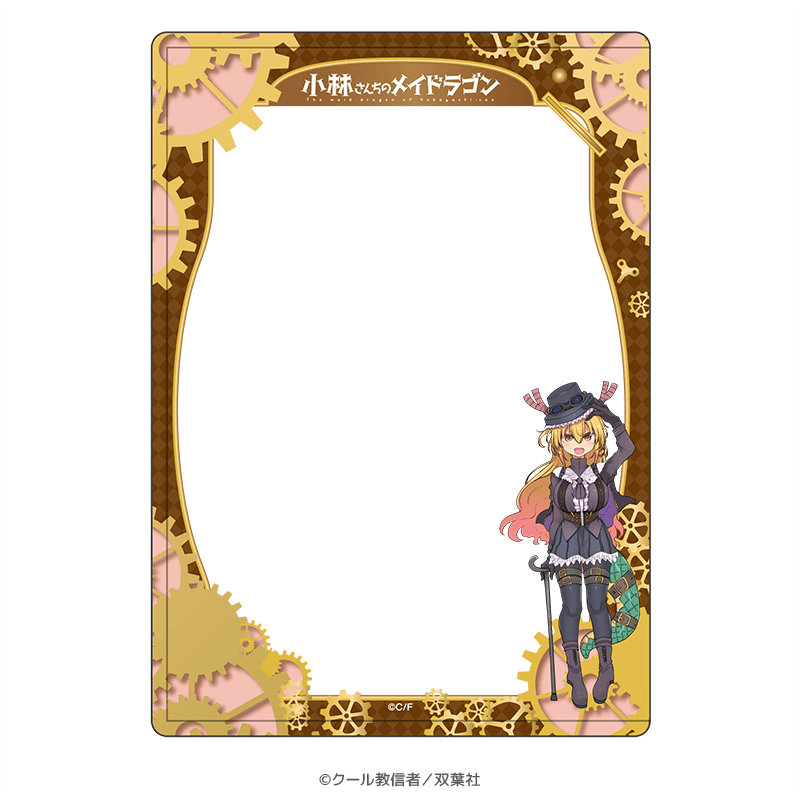 小林さんちのメイドラゴン 硬質ブロマイドケース トール スチームパンクver. _pre