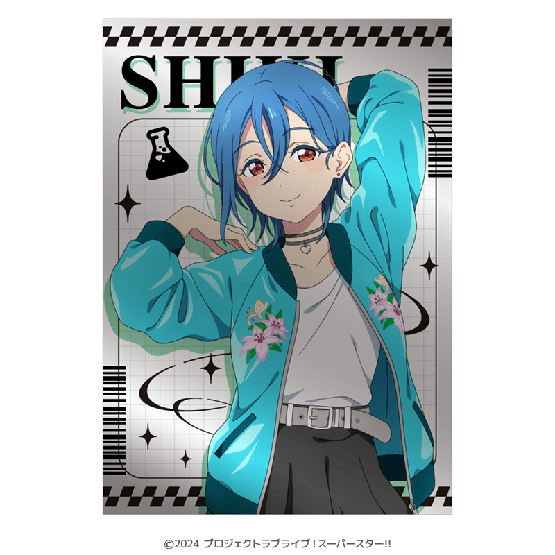 美容室sai×ラブライブ！スーパースター!! プレミアムメタルディスプレイ 若葉四季 _pre