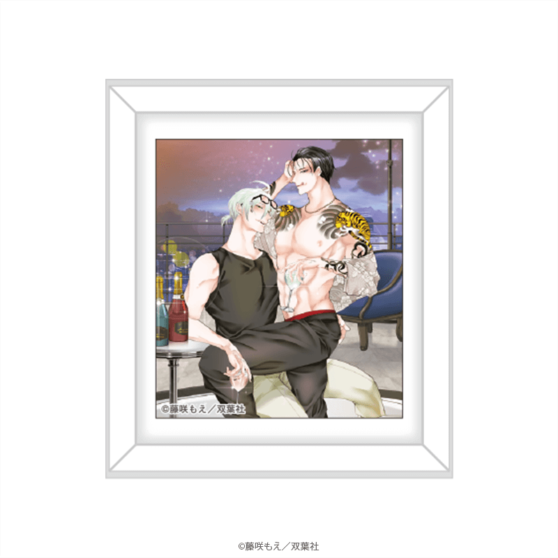 マージナル8周年フェア 腐男子召喚～異世界で神獣にハメられました～ フレームマグネット 呉・景虎 デザートver. _pre