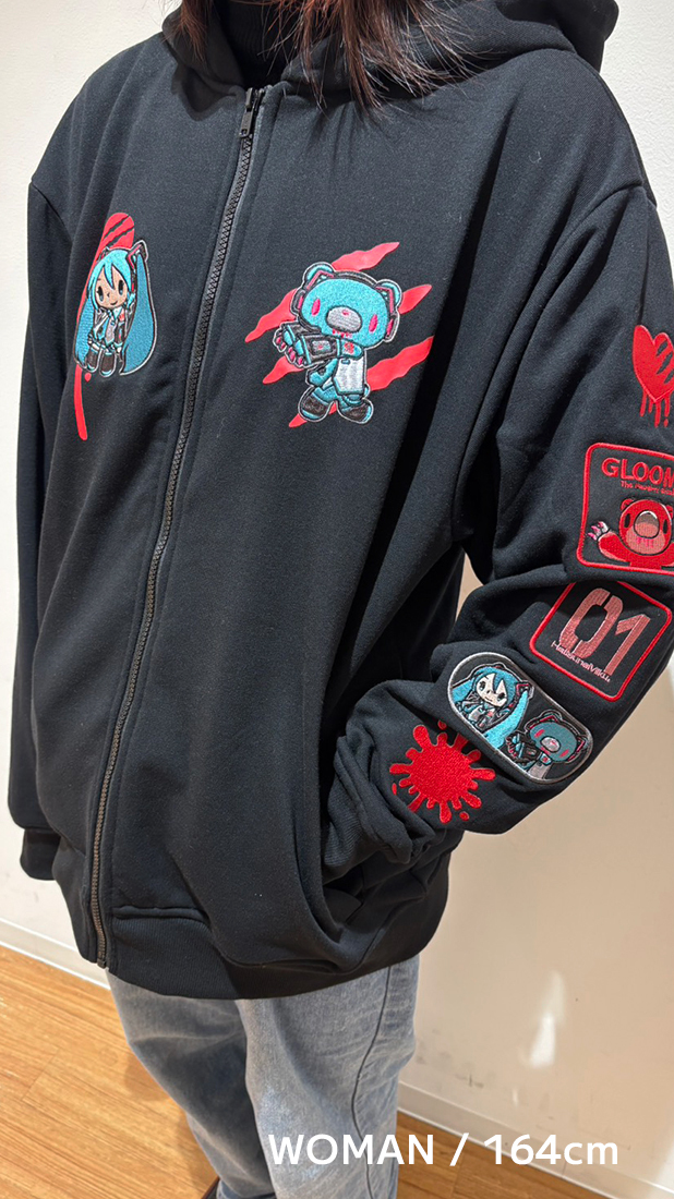 GLOOMY meets 初音ミク パーカー（FREE） _pre | PremiumStore.jp