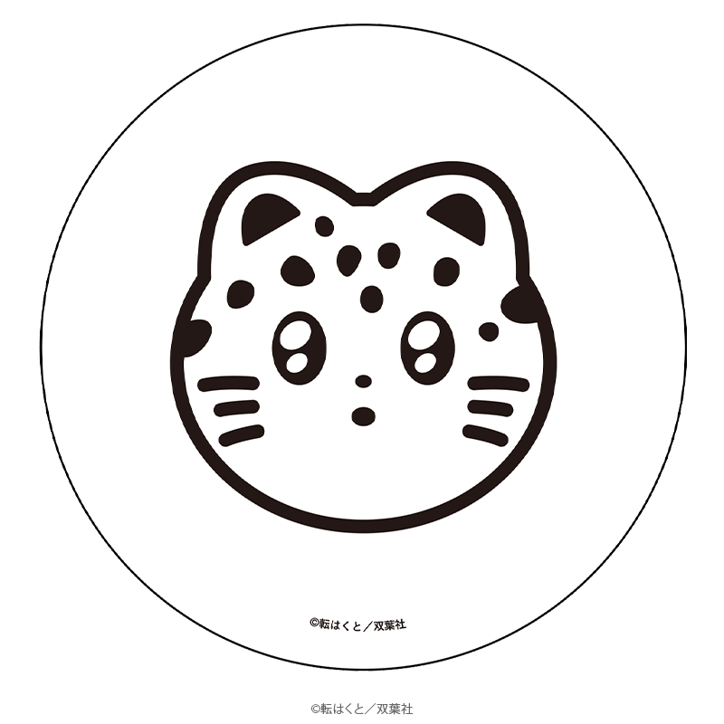 マージナル8周年フェア 愛しのしっぽちゃん 白雲石コースター ユキ モチーフアイコンver. _pre