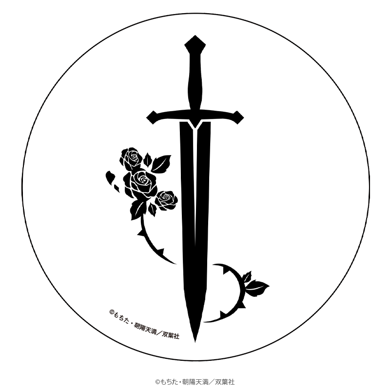 マージナル8周年フェア スキルをなくした騎士様と俺 白雲石コースター シオン モチーフアイコンver. _pre