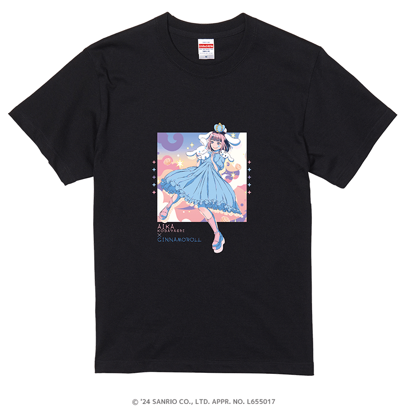 小林愛香×サンリオキャラクターズ Tシャツ 小林愛香×みるく _pre