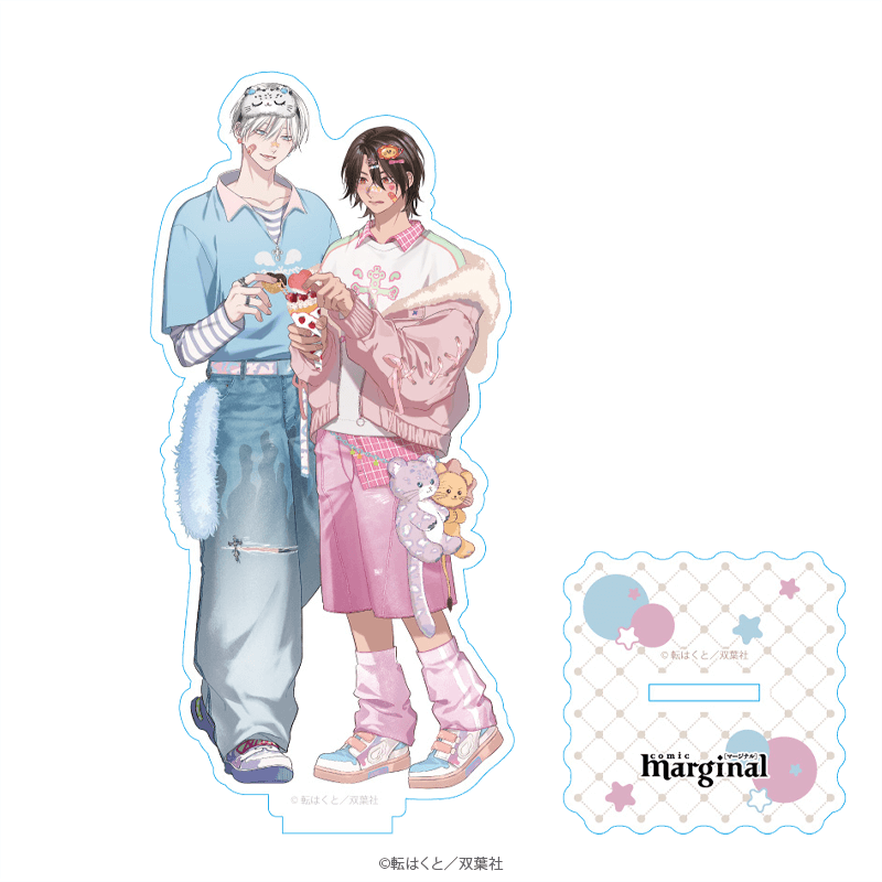 マージナル8周年フェア 愛しのしっぽちゃん アクリルスタンド デートver. _pre