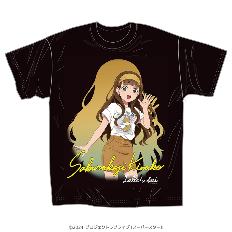 美容室sai×ラブライブ!スーパースター!! Tシャツ 桜小路きな子 _pre