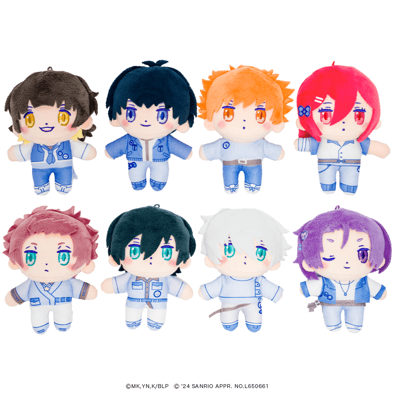 ブルーロック×サンリオキャラクターズ むにゅぐるみマスコット