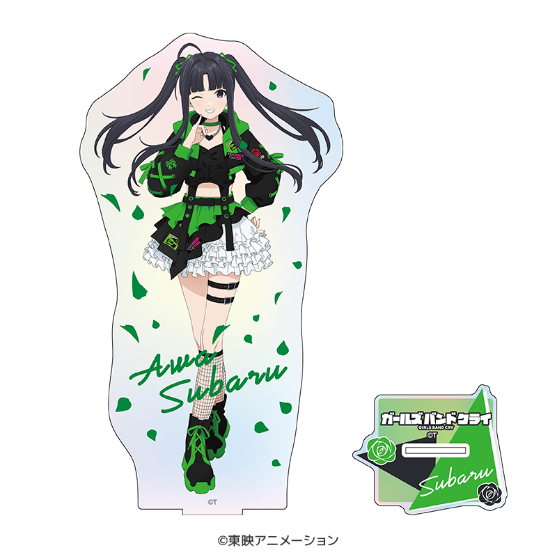 ガールズバンドクライ 箔押しBIGオーロラアクリルフィギュア 安和 すばる _pre