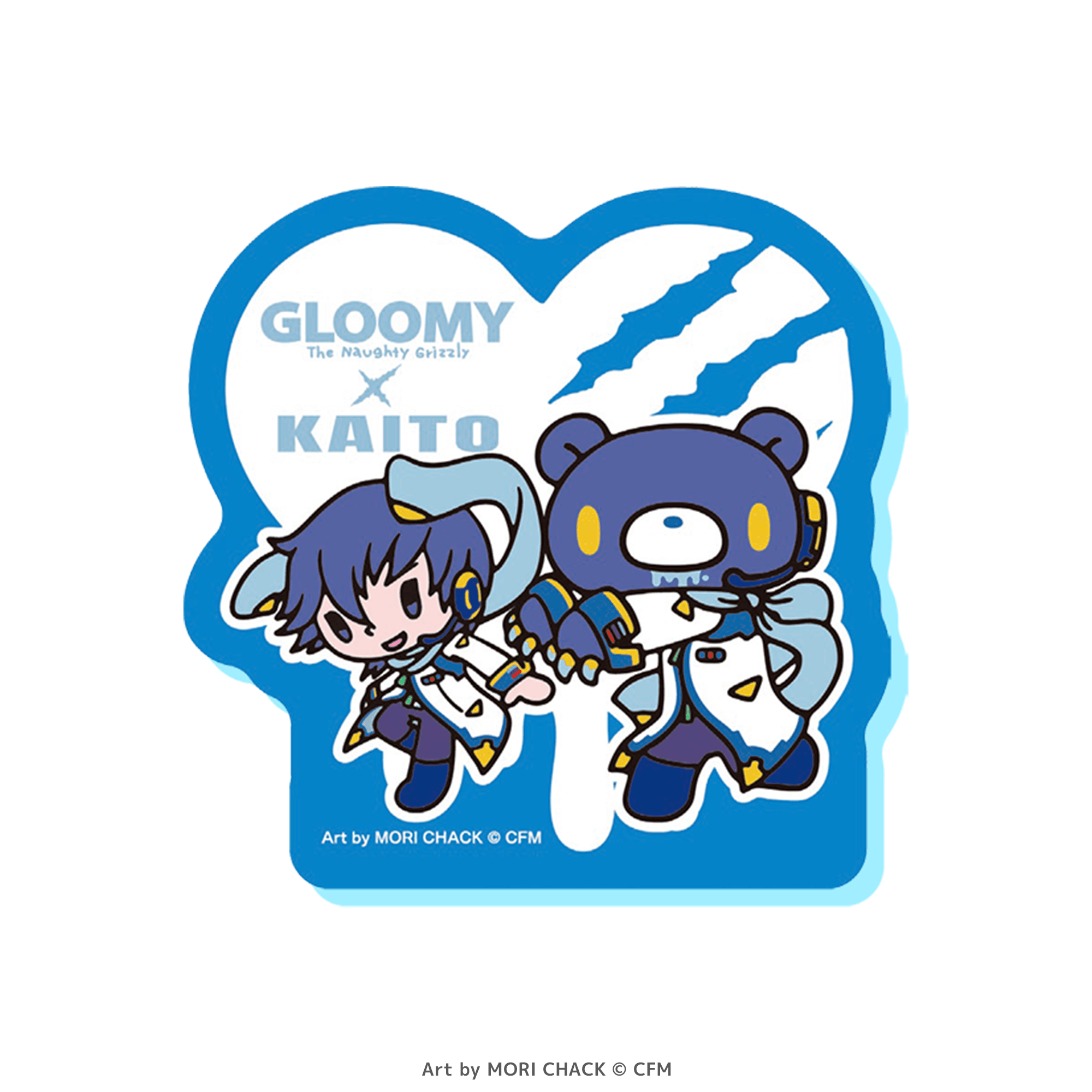 GLOOMY meets 初音ミク アクリルメモクリップ グルーミー＆KAITO ミニキャラver. _pre