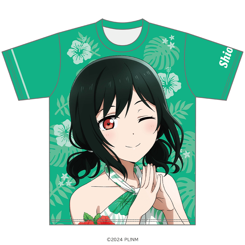 ラブライブ！虹ヶ咲学園スクールアイドル同好会 Tシャツ 三船 栞子 かりゆしver. _pre