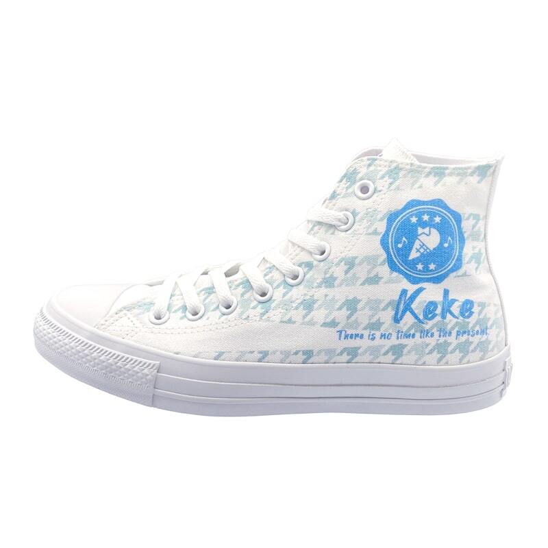 White atelier BY CONVERSE × ラブライブ！スーパースター!! ALL STAR COLORS R HI  唐可可 _pre