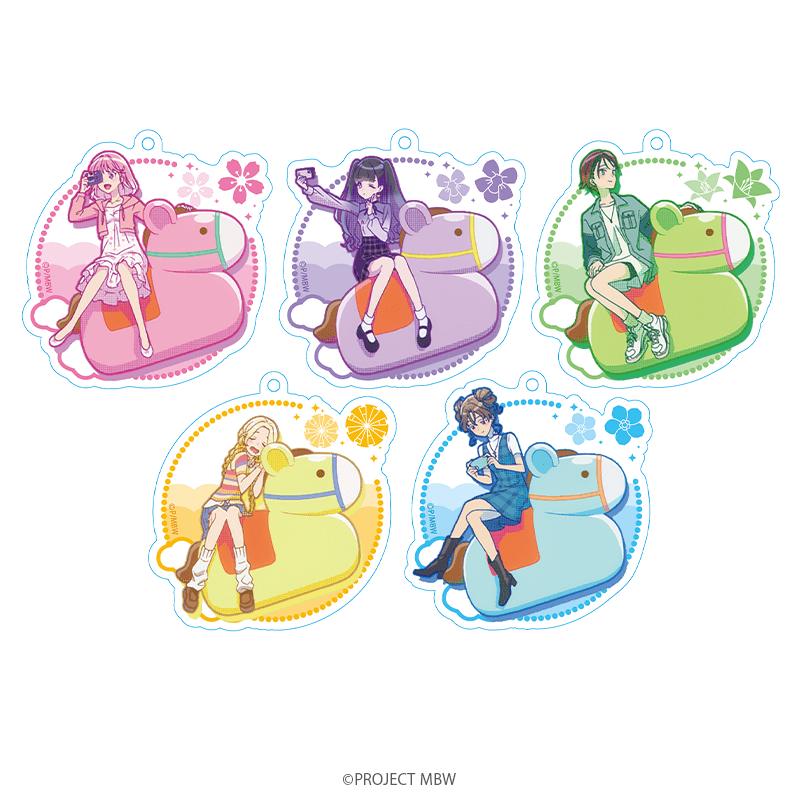 前橋ウィッチーズ 場面写アクリルキーホルダー（全5種） _pre