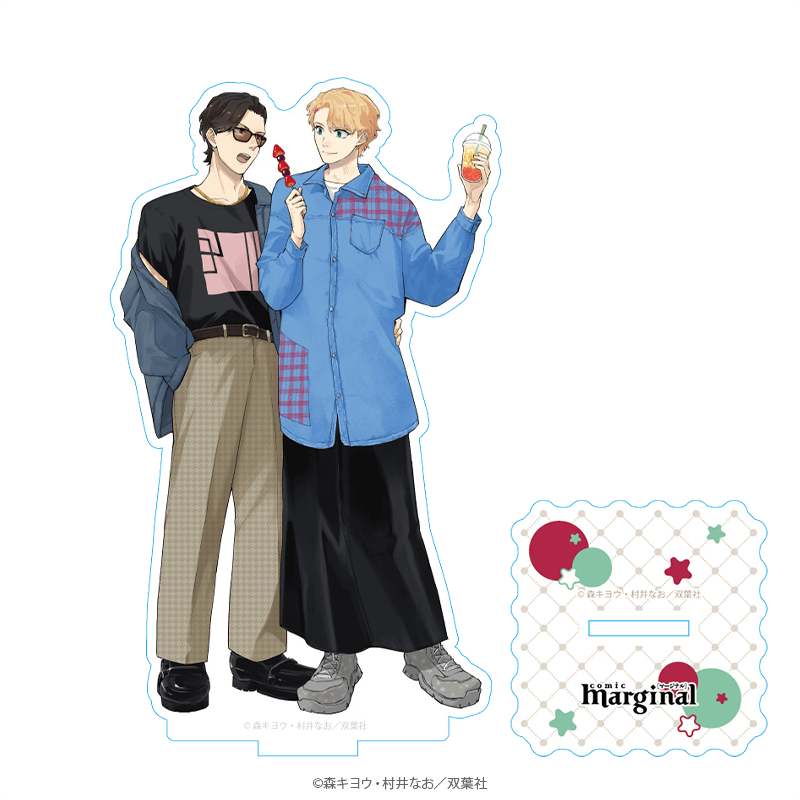 マージナル8周年フェア 乙女ゲームの悪役が、隠しキャラを恋人になんかするもんじゃない アクリルスタンド デートver. _pre