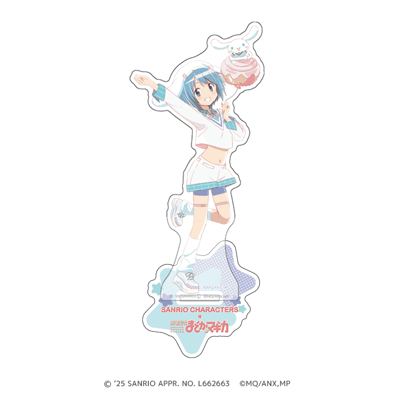 サンリオキャラクターズ×魔法少女まどか☆マギカ アクリルスタンド 美樹 さやか×シナモロール _pre