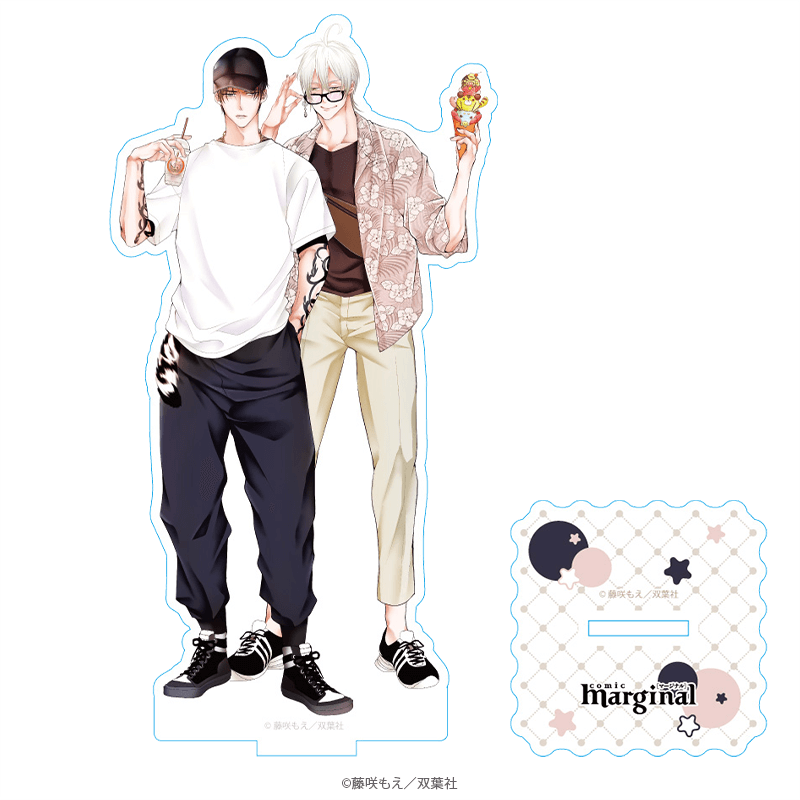 マージナル8周年フェア 腐男子召喚～異世界で神獣にハメられました～ アクリルスタンド 呉・景虎 デートver. _pre