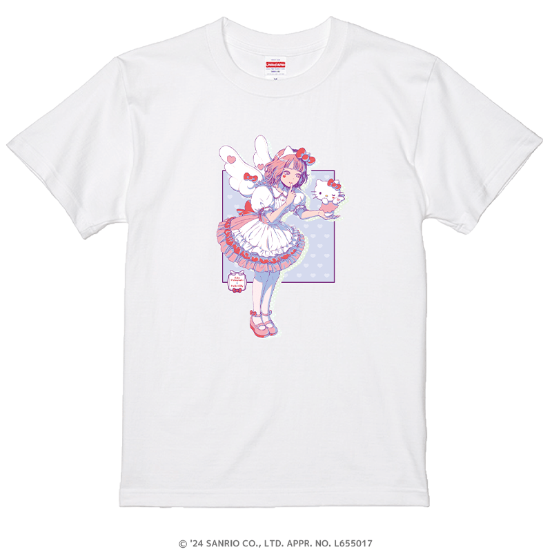 小林愛香×サンリオキャラクターズ Tシャツ 小林愛香×ハローキティ _pre