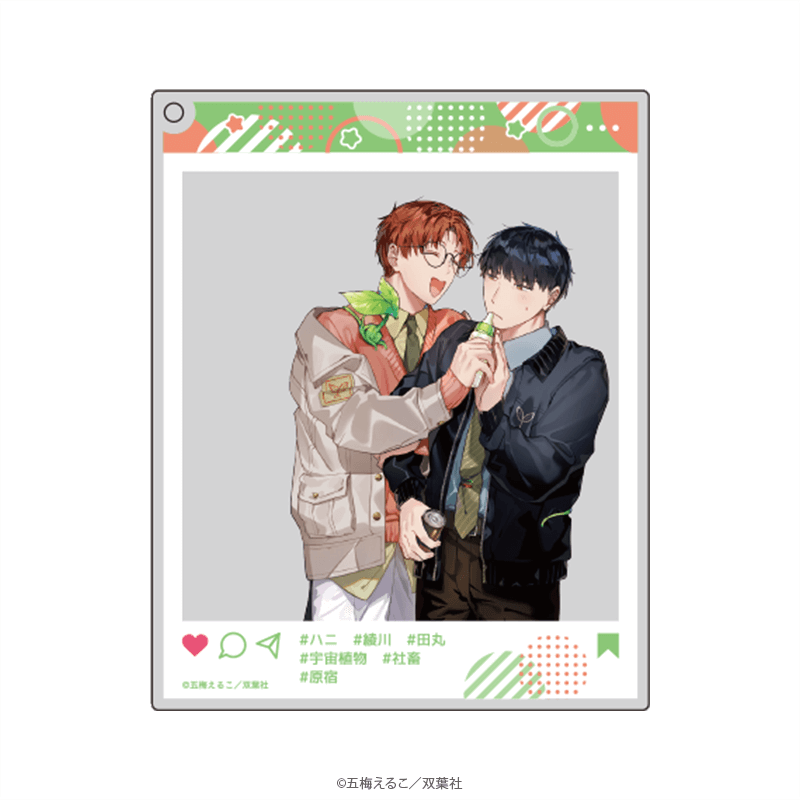 マージナル8周年フェア 社畜おじさん触手を買う おでかけアクリルキーホルダー デートver. _pre