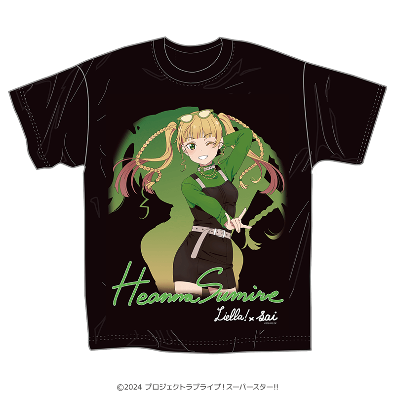 美容室sai×ラブライブ!スーパースター!! Tシャツ 平安名すみれ _pre