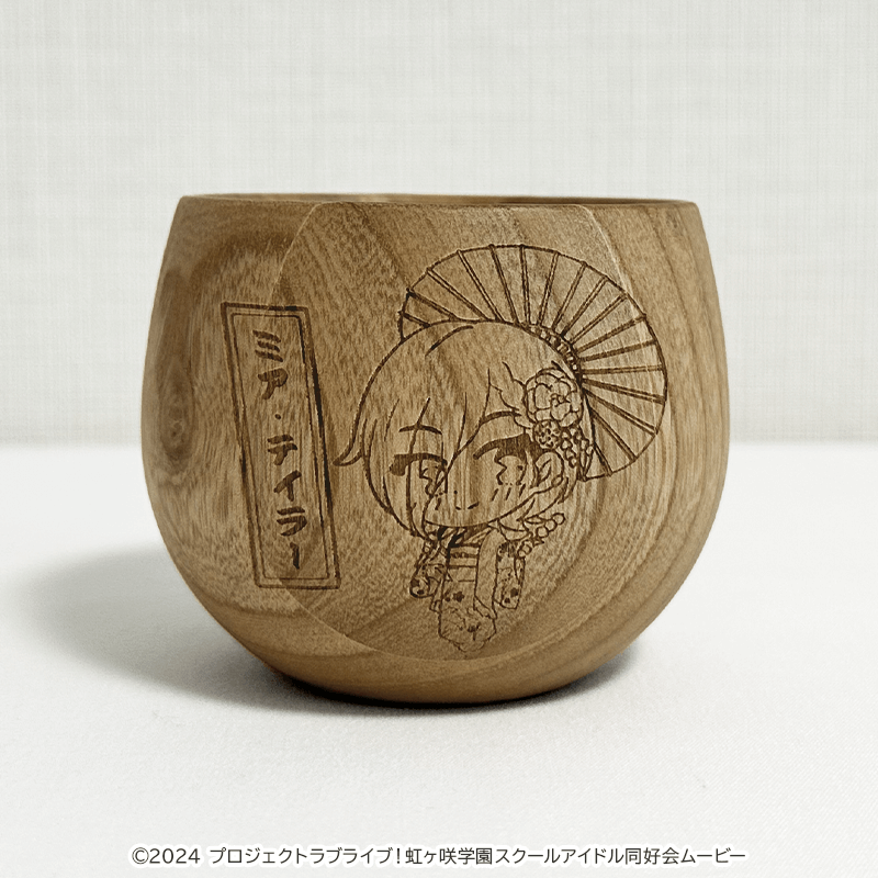 映画 ラブライブ！虹ヶ咲学園スクールアイドル同好会 ウッドラウンドコップ ミア・テイラー 関西まちあるき ミニキャラver.（イラスト：さんざし） _pre