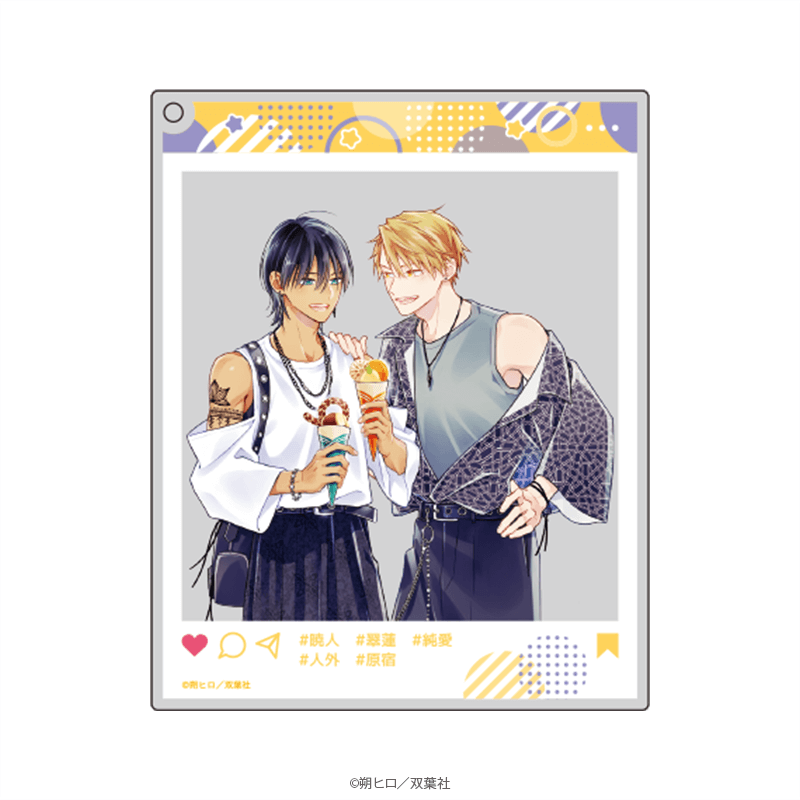 マージナル8周年フェア 明烏夢恋唄 おでかけアクリルキーホルダー デートver. _pre