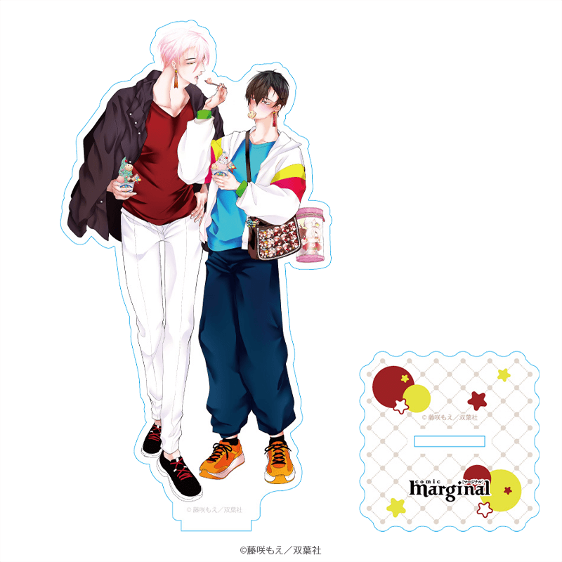 マージナル8周年フェア 腐男子召喚～異世界で神獣にハメられました～ アクリルスタンド 凪・琴音 デートver. _pre