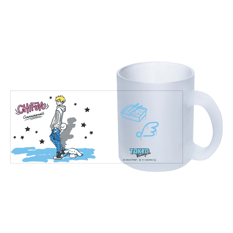 東京リベンジャーズ サンリオキャラクターズ すりガラスマグカップ 松野千冬 Ver Premiumstore Jp プレミアムストア