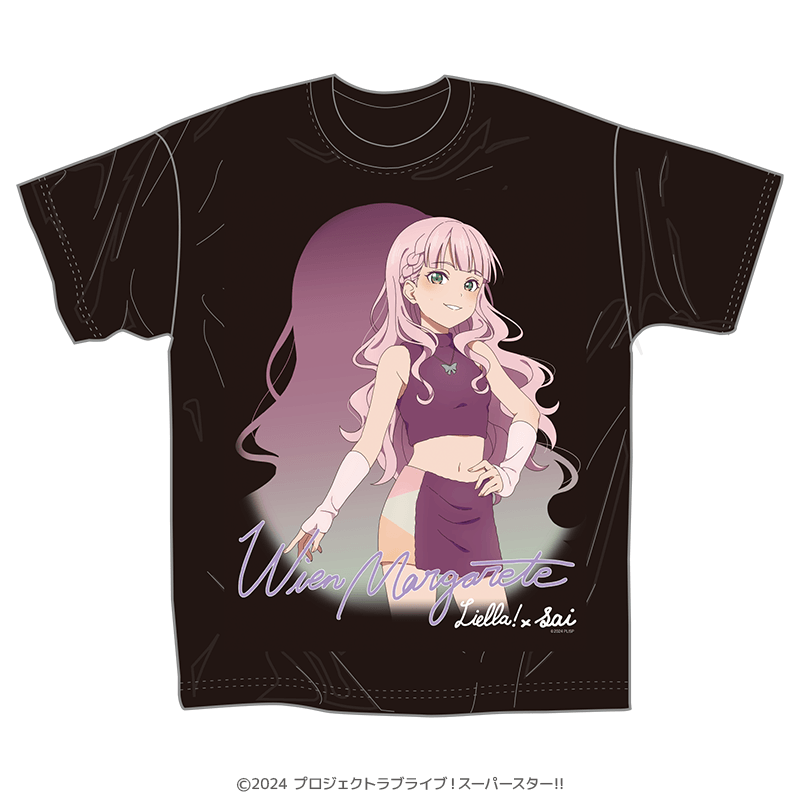 美容室sai×ラブライブ!スーパースター!! Tシャツ ウィーン・マルガレーテ _pre
