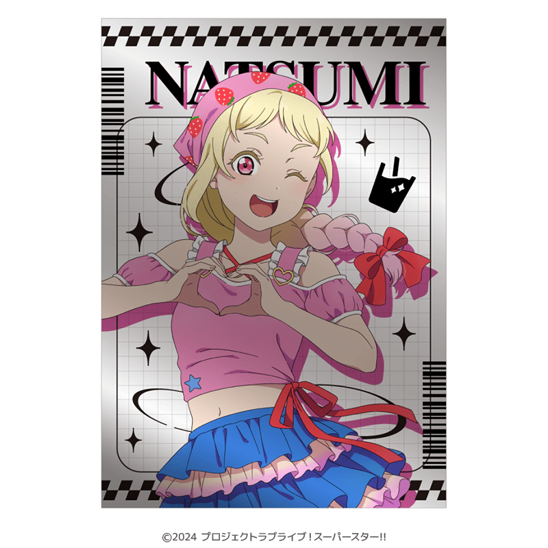 美容室sai×ラブライブ！スーパースター!! プレミアムメタルディスプレイ 鬼塚夏美 _pre