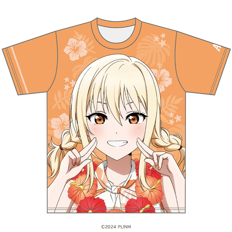 ラブライブ！虹ヶ咲学園スクールアイドル同好会 Tシャツ 宮下 愛 かりゆしver. _pre