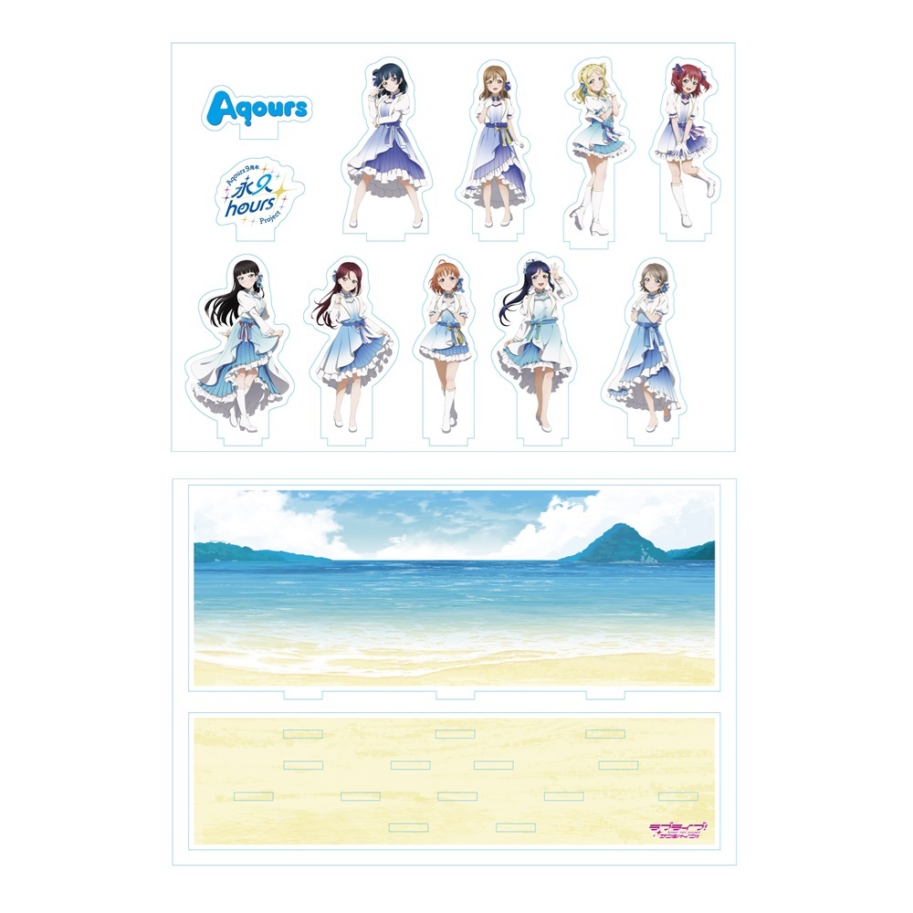 ラブライブ！サンシャイン!! 浦の星女学院購買部 Aqours 9周年 アクリルジオラマ _pre