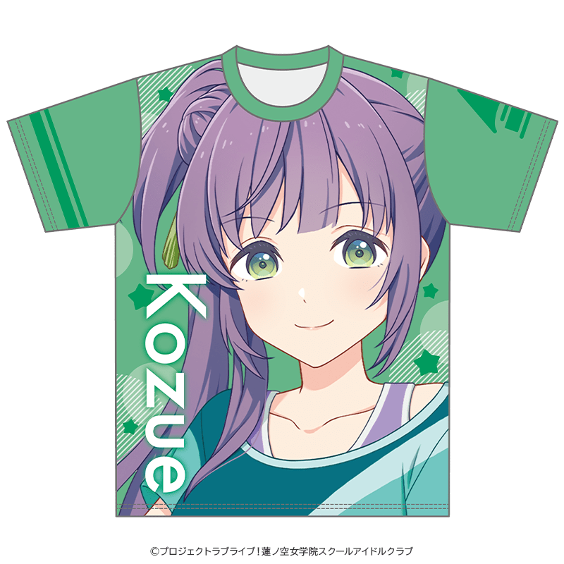 ラブライブ！蓮ノ空女学院スクールアイドルクラブ カラーTシャツ 乙宗梢 レッスンウェアver. _pre